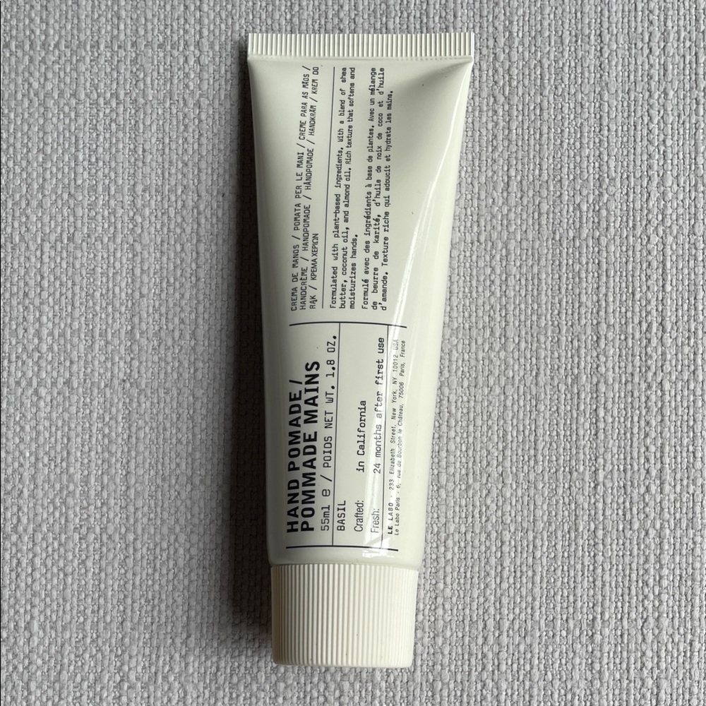 LE LABO basil hand pomade brand new sealed